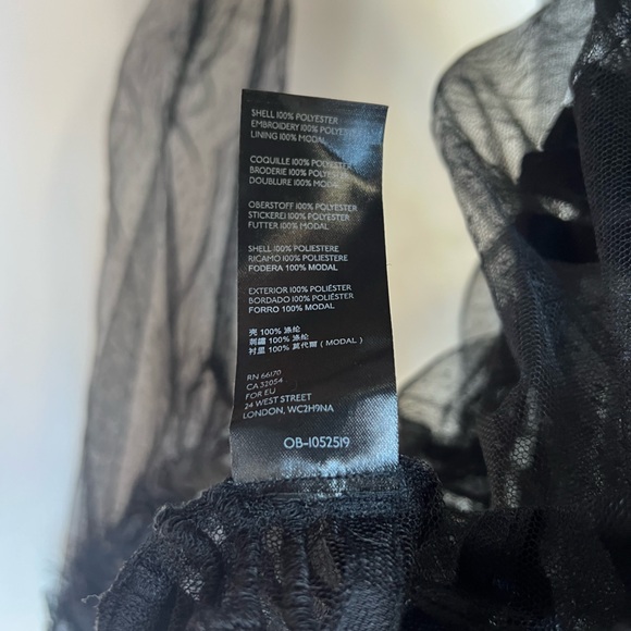 Anthropologie Holly Flocked Tunic Top Size XL Rare - Picture 10 of 15